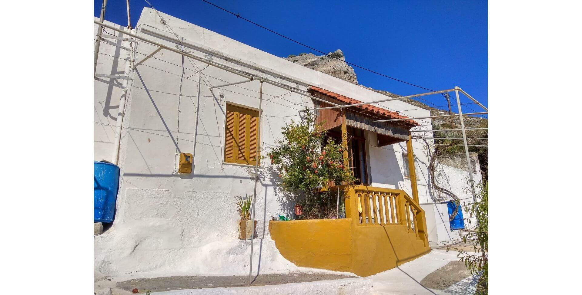 Traditional house for sale Leros L 668 Kastis Constructions